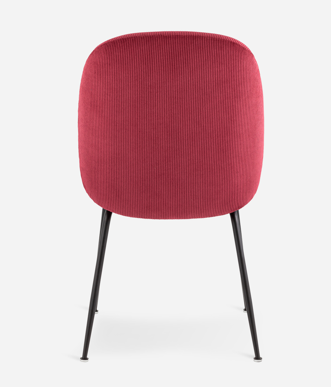 Обеденный стул Beetle вельвет на черных металлических ножках - купить в ...