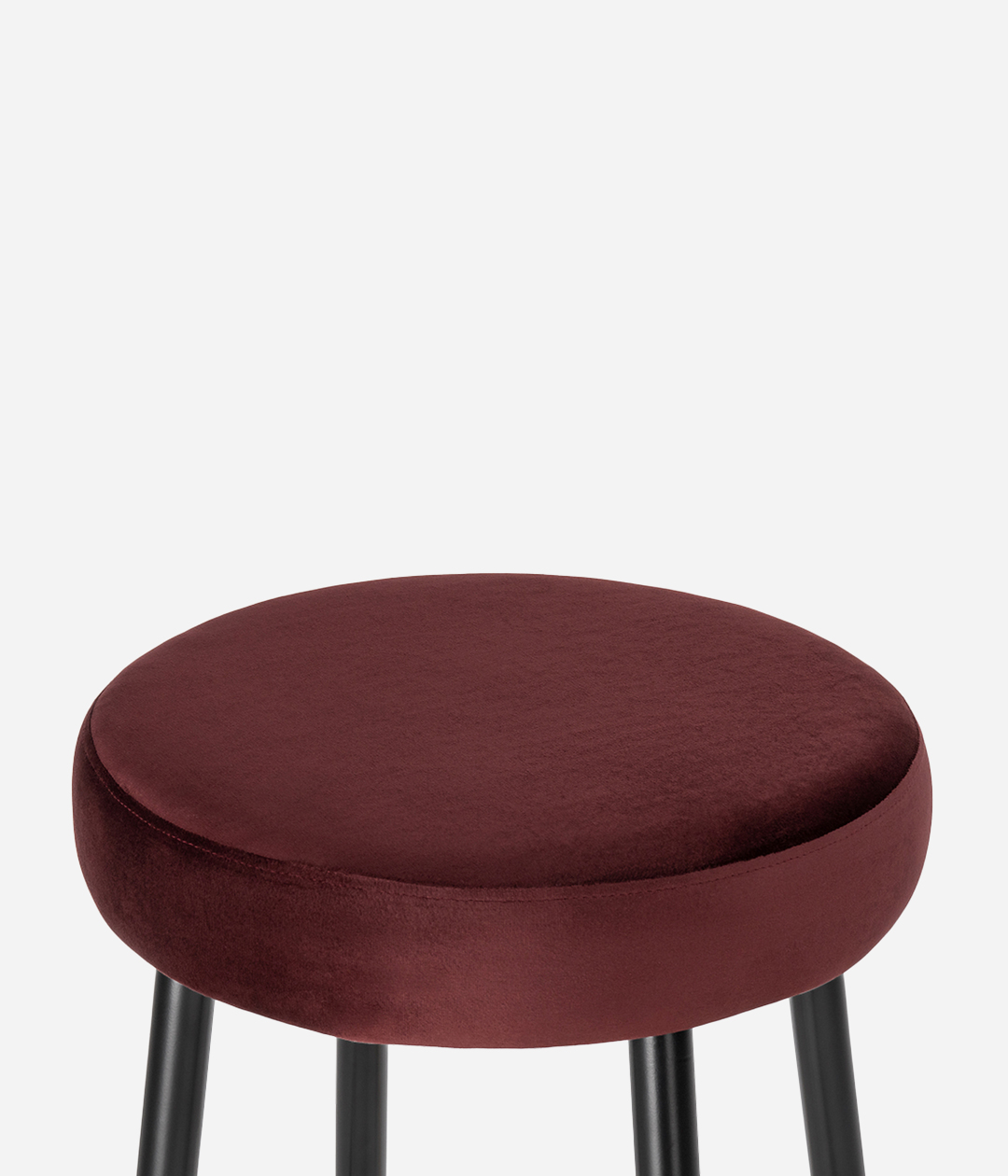 Барный стул Plato без спинки в велюровой обивки - купить в интернет ...